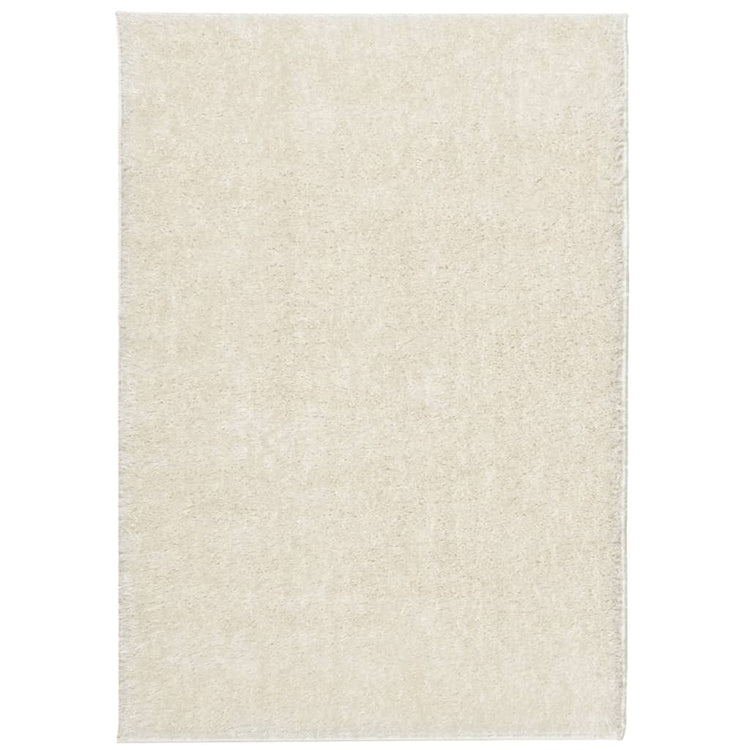 Vidaxl Rapis Istan Long Pile Glossy 160x230 CM CRAME-COLORED