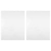 Vidaxx films miroir 2 pièces autocollants 90x200 cm animal de compagnie