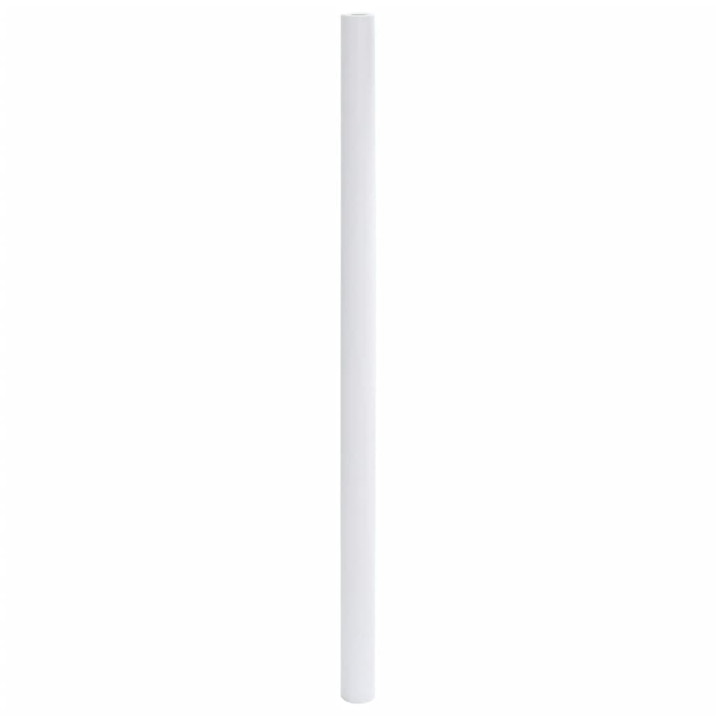 Vidaxl meuble huile auto-adhésive 90x500 cm pvc tapis blanc