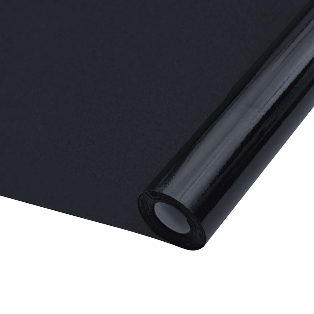 Vidaxx films pour fenêtres 3 pcs statique mat PVC noir