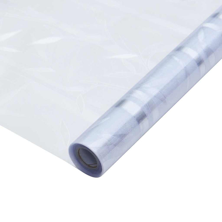 Vidaxx films pour fenêtres 2 pcs motif bambou mat PVC
