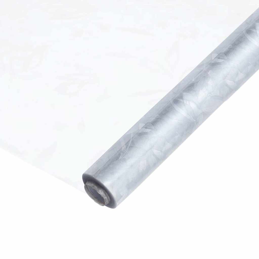 Vidaxx films pour fenêtres 4 pcs motif fleur mat PVC