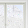 Vidaxx films pour fenêtres 4 pcs motif fleur mat PVC