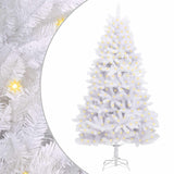 Vidaxx sapin de Noël artificiel avec 300 LED blanc 180 cm PVC et métal - afbeelding 2