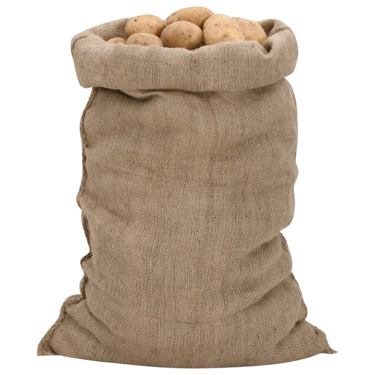 Vidaxl Jute Sacs 10 pièces 340 g m² 60x105 cm 100% jute