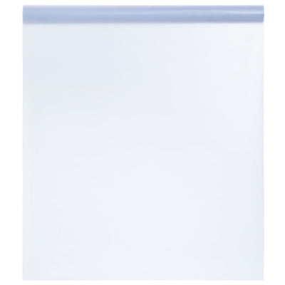 VIDAXL FILLE FILM STATIQUE 45X500 CM PVC MAT GRY