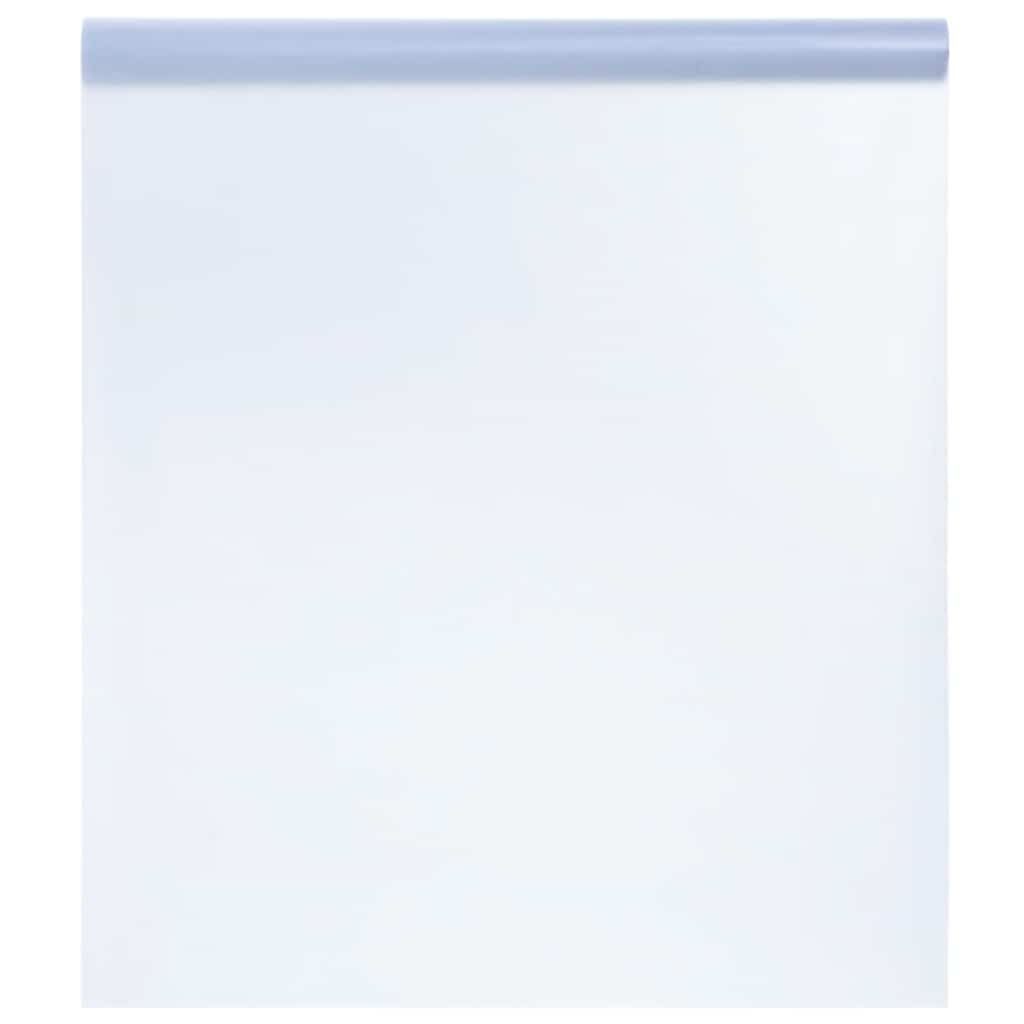 VIDAXL FILM FILM STATIQUE MATTE GRAIS transparent 45 x 2000 cm PVC