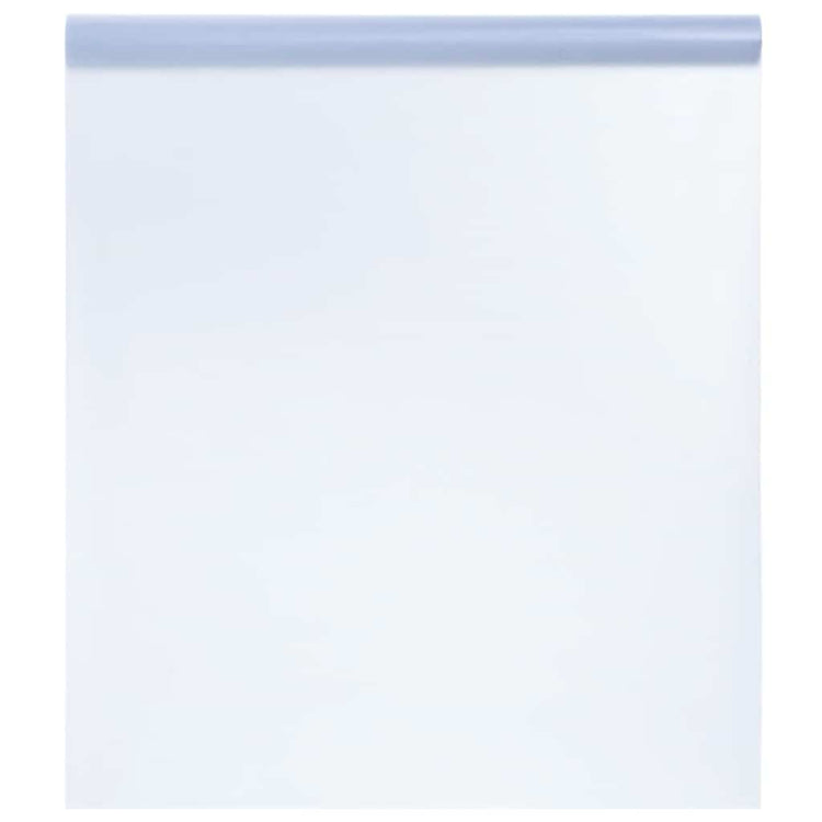 VIDAXL FILM FILM STATIQUE MATTE GRAIS transparent 45 x 2000 cm PVC