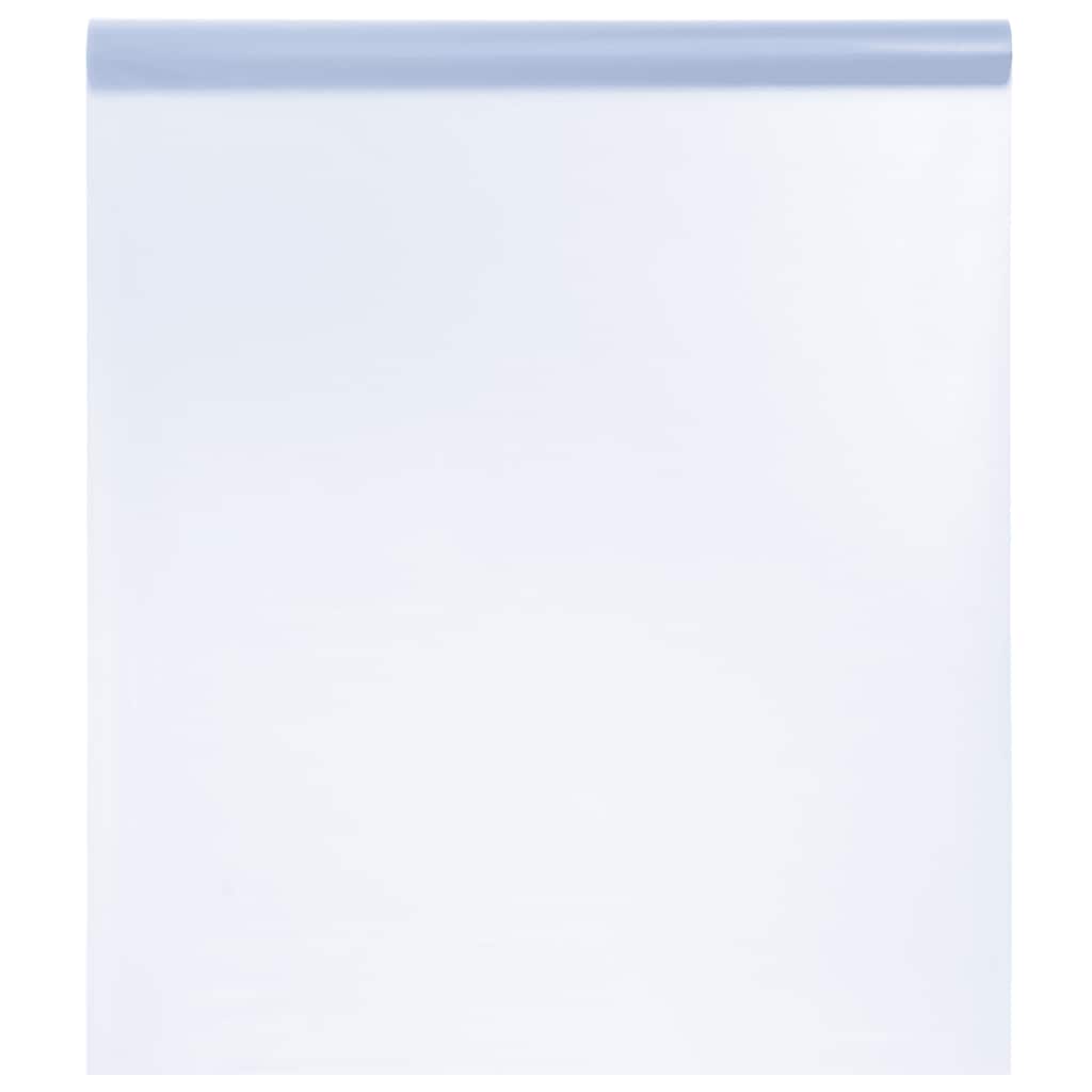 VIDAXL FILLAGE STATIQUE MATTE GARY TRANSPARET 60 X 500 CM PVC