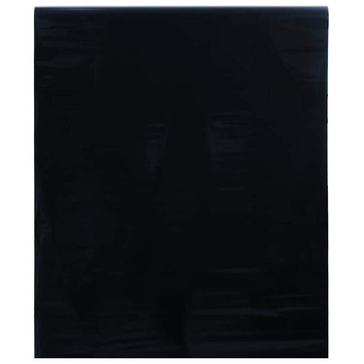 VIDAXL FILLAGE STATIQUE MATTE NOIR 90 X 500 CM PVC
