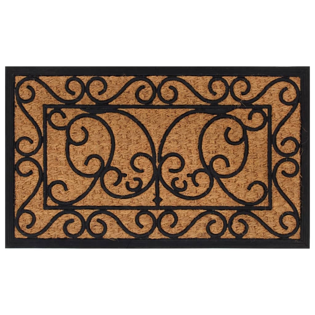 Vidaxl DOORMAT RECTANGULAIRE 45x75 cm Fibre de coco et de coco