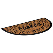 Vidaxl DOORMAT Half-Round 45x75 cm Fibre de coco et de coco - afbeelding 3