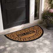 Vidaxl DOORMAT Half-Round 45x75 cm Fibre de coco et de coco - afbeelding 1