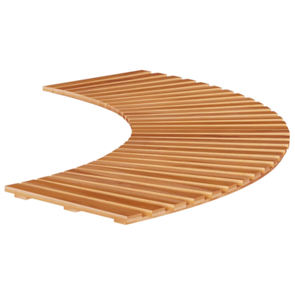 Vidaxl hottub staps 2 st solide acaciahout