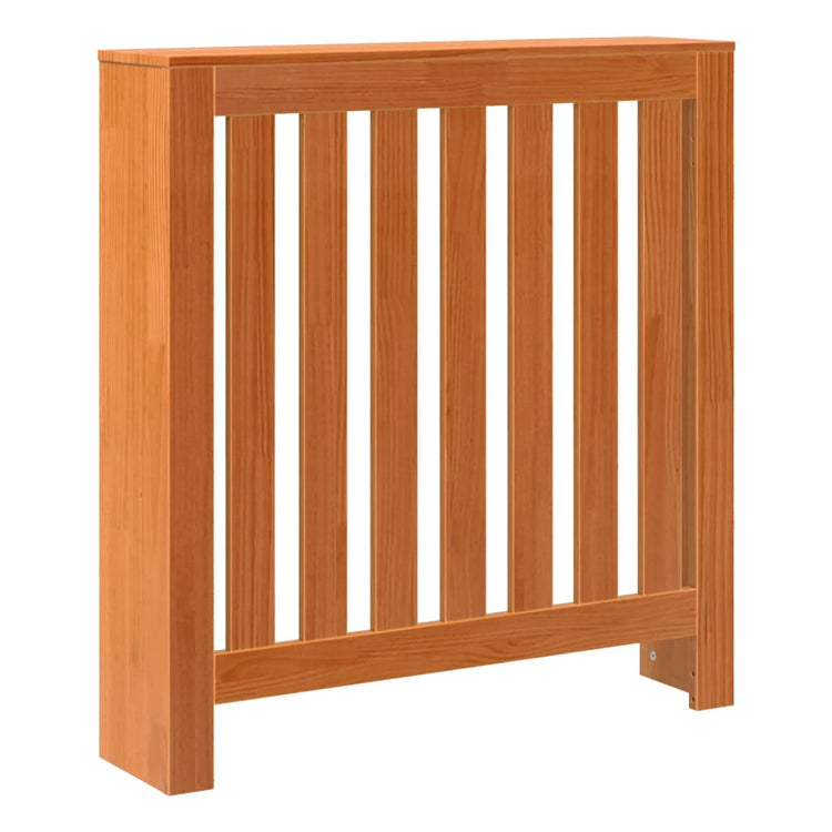 Construction de radiatorom vidaxl 79.5x19x84 cm Brunier en pin massif