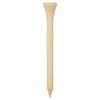 Vidaxl 1000 st wavtes 83 mm de bambou