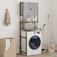 Vidaxl Washing Machine Cabinet 68x48.5x194 cm Gray Sonoma Oak colored