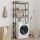 Vidaxx meuble pour machine à laver 67x25x163 cm bois fini chêne sonoma coloré