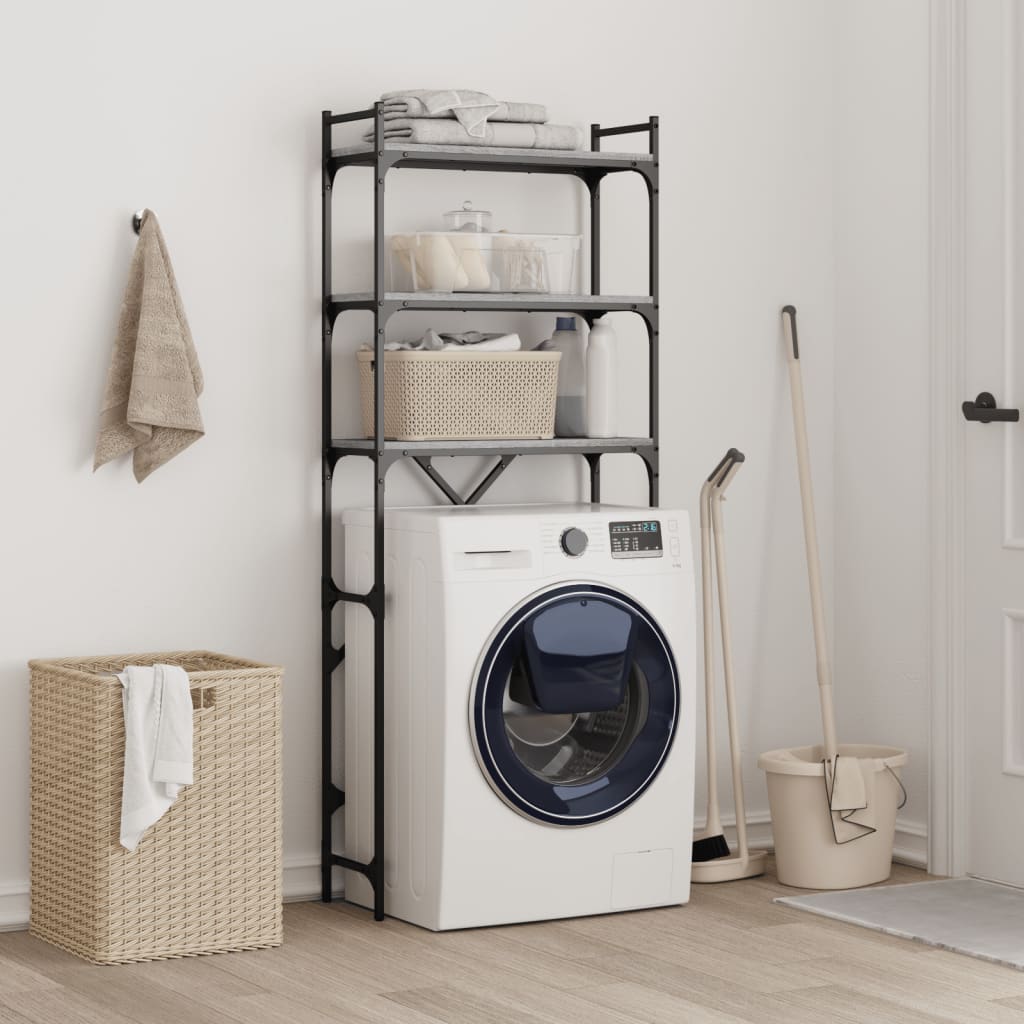 Vidaxl Machinerie à laver 67x25x163 cm Bois de bois de bois sonoma
