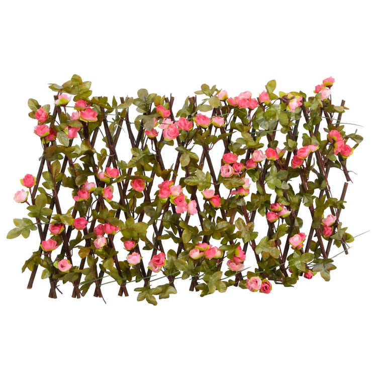 Vidaxl plante artificielle Ivy Latwerk 5 St Excudence 180x20 cm Rose foncé