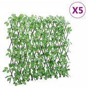 Vidaxl plante artificielle Ivy sur Latwerk 5 St s'étend 180x65 cm vert - afbeelding 1