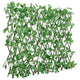 Vidaxl plante artificielle Ivy sur latwerk extraidable 186x30 cm vert