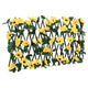 Vidaxl plante artificielle Ivy sur latwerk extrable 180x20 cm jaune
