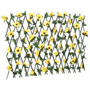 Vidaxl plante artificielle ivy sur latwerk 5 st excusent 180x60 cm jaune - afbeelding 2