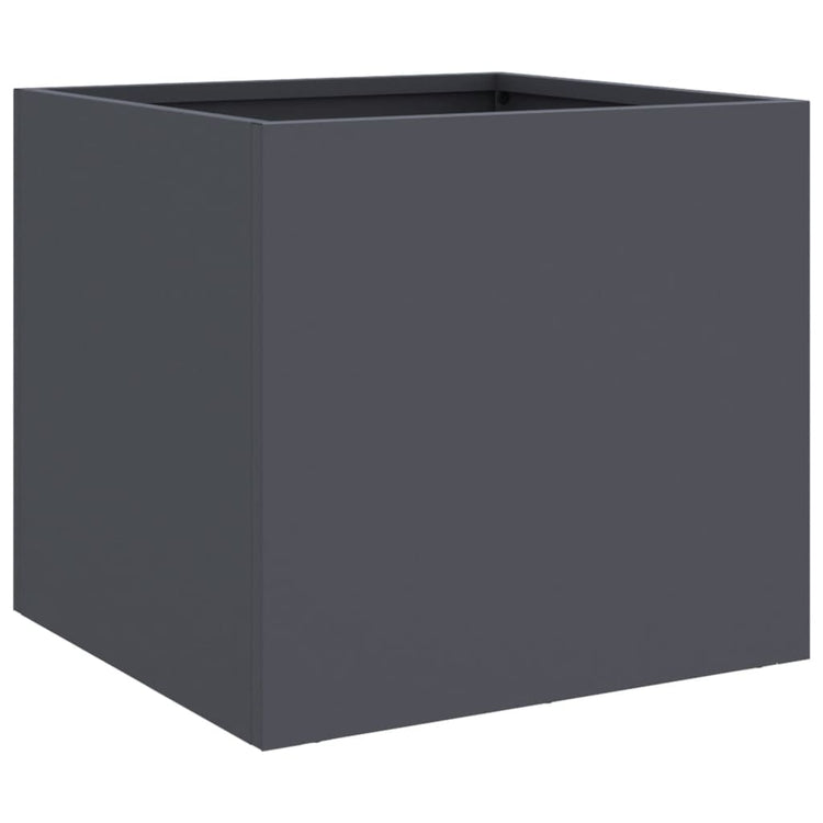 Vidaxl Planning Box 32x30x29 cm anthracite en acier à froid -colore