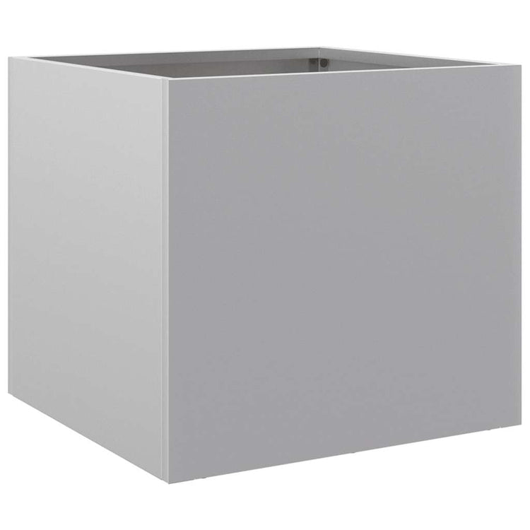 Vidaxl planteur 32x30x29 cm en acier galvanisé en acier couleur
