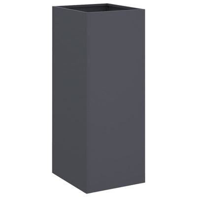 Boîte de planification Vidaxl 32x29x75 cm Anthracite en acier -colore