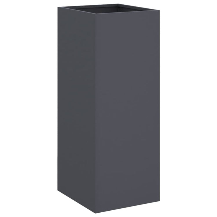 Boîte de planification Vidaxl 32x29x75 cm Anthracite en acier -colore