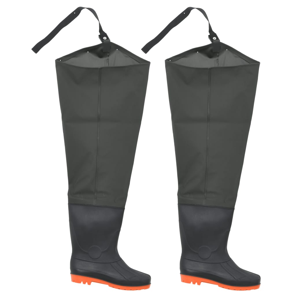 Vidaxl Fisheries Boots Taille 40 vert foncé