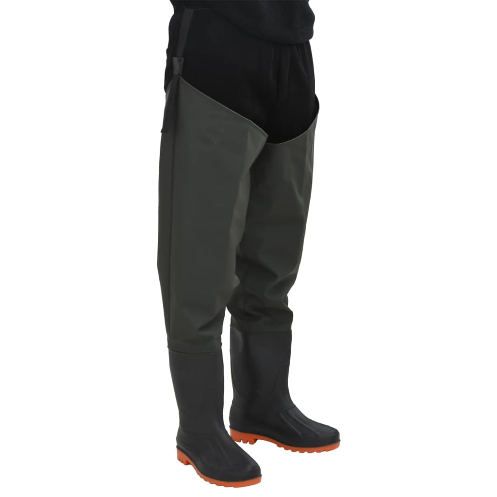 Vidaxl Fisheries Boots Taille 43 Green foncé