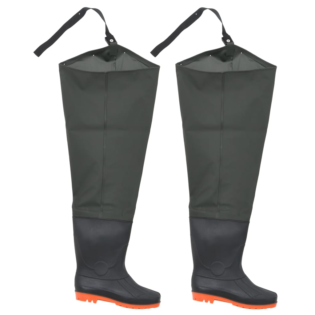 Vidaxl Fisheries Boots Taille 45 Green foncé