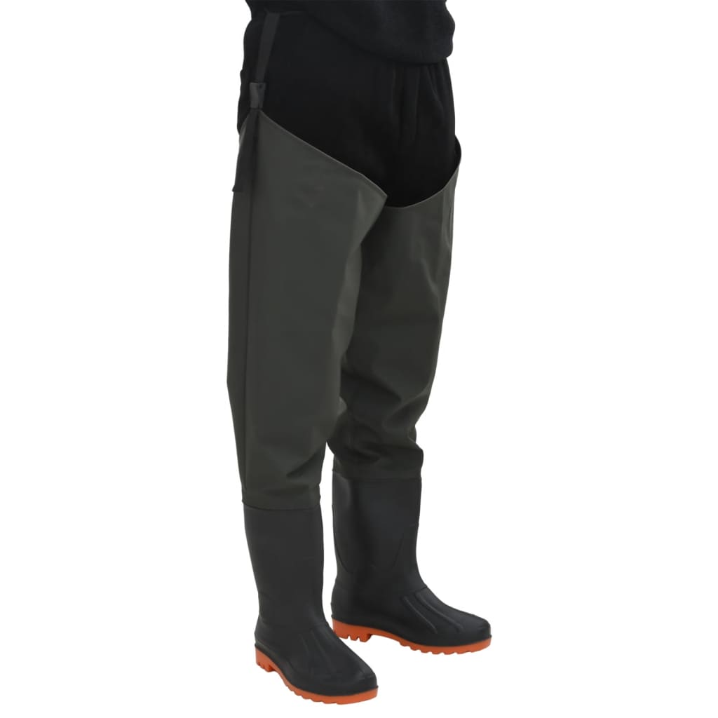 Vidaxl Fisheries Boots Taille 45 Green foncé