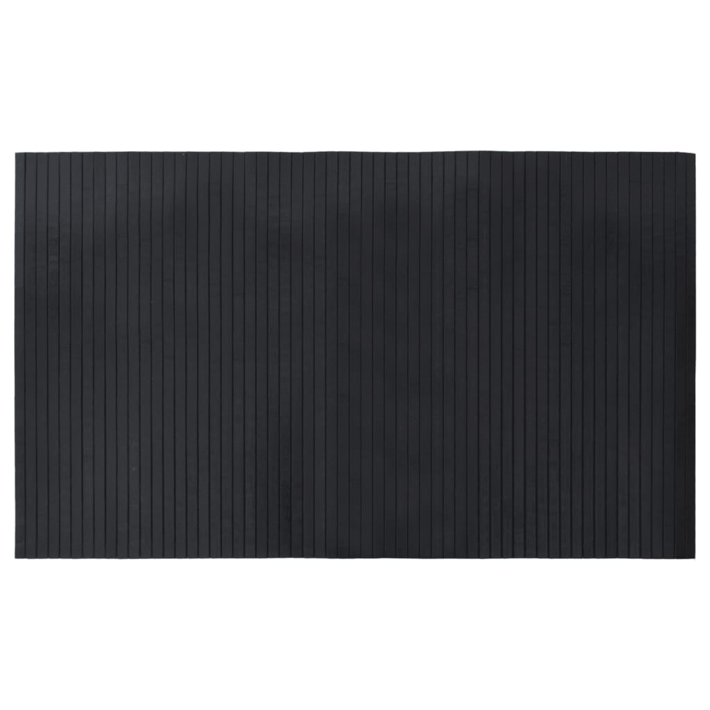 Vidaxx tapis rectangulaire 60x100 cm bambou noir