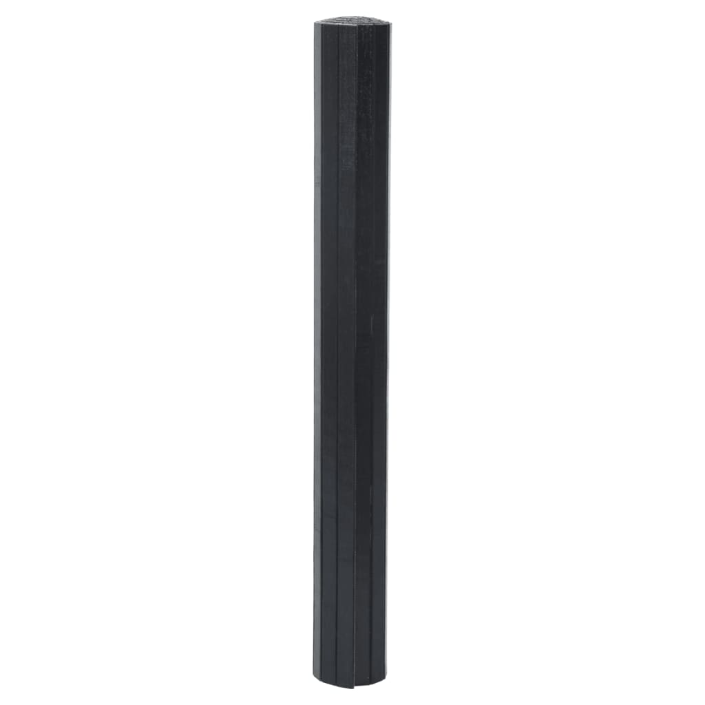 Vidaxx tapis rectangulaire 60x100 cm bambou noir