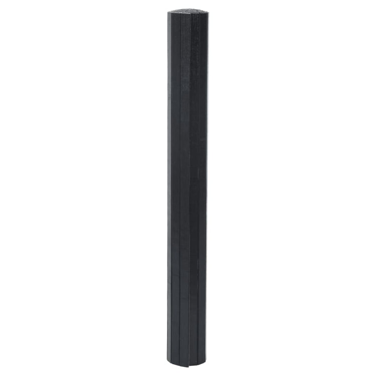 Vidaxx tapis rectangulaire 60x100 cm bambou noir