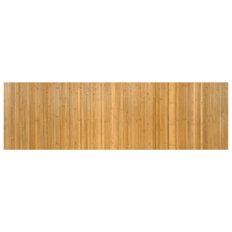 Vidaxx tapis rectangulaire 60x200 cm bambou naturel
