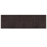Vidaxx tapis rectangulaire 60x200 cm bambou marron foncé - afbeelding 2