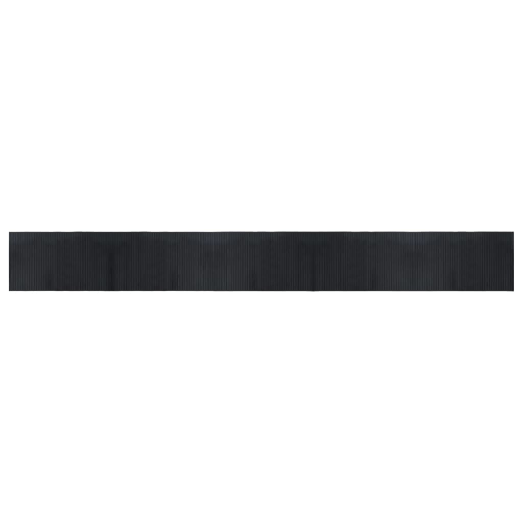 Vidaxl rectangulaire 60x500 cm Bamboo noir