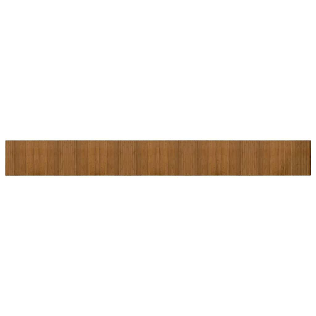 Tapis Vidaxl Rectangulaire 60x500 cm Brun
