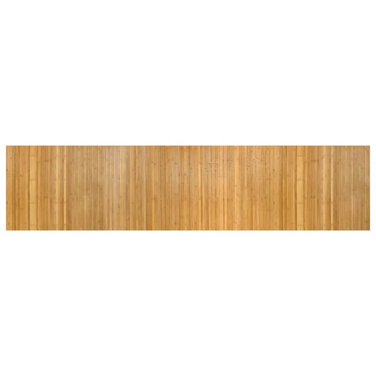 Vidaxx tapis rectangulaire 70x300 cm bambou naturel