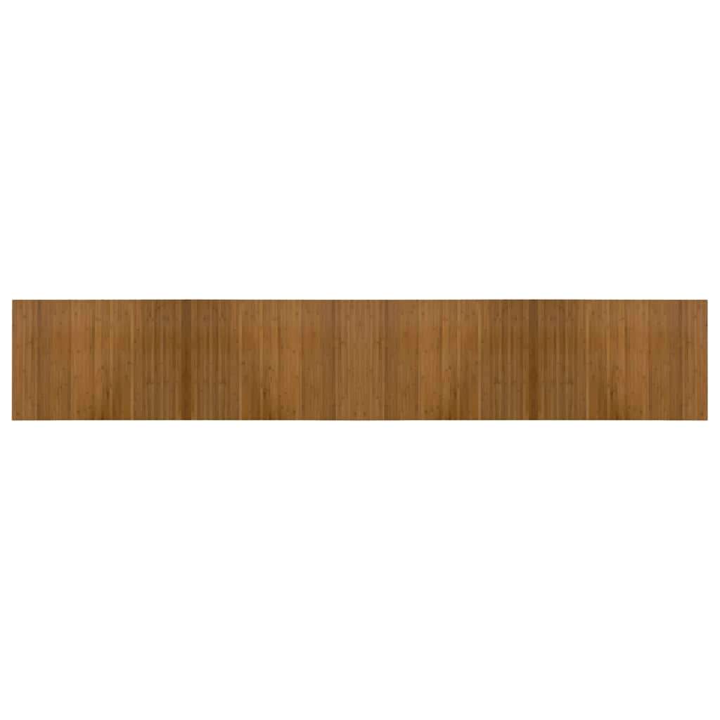 Tapis Vidaxl Rectangulaire 70x400 cm Brun