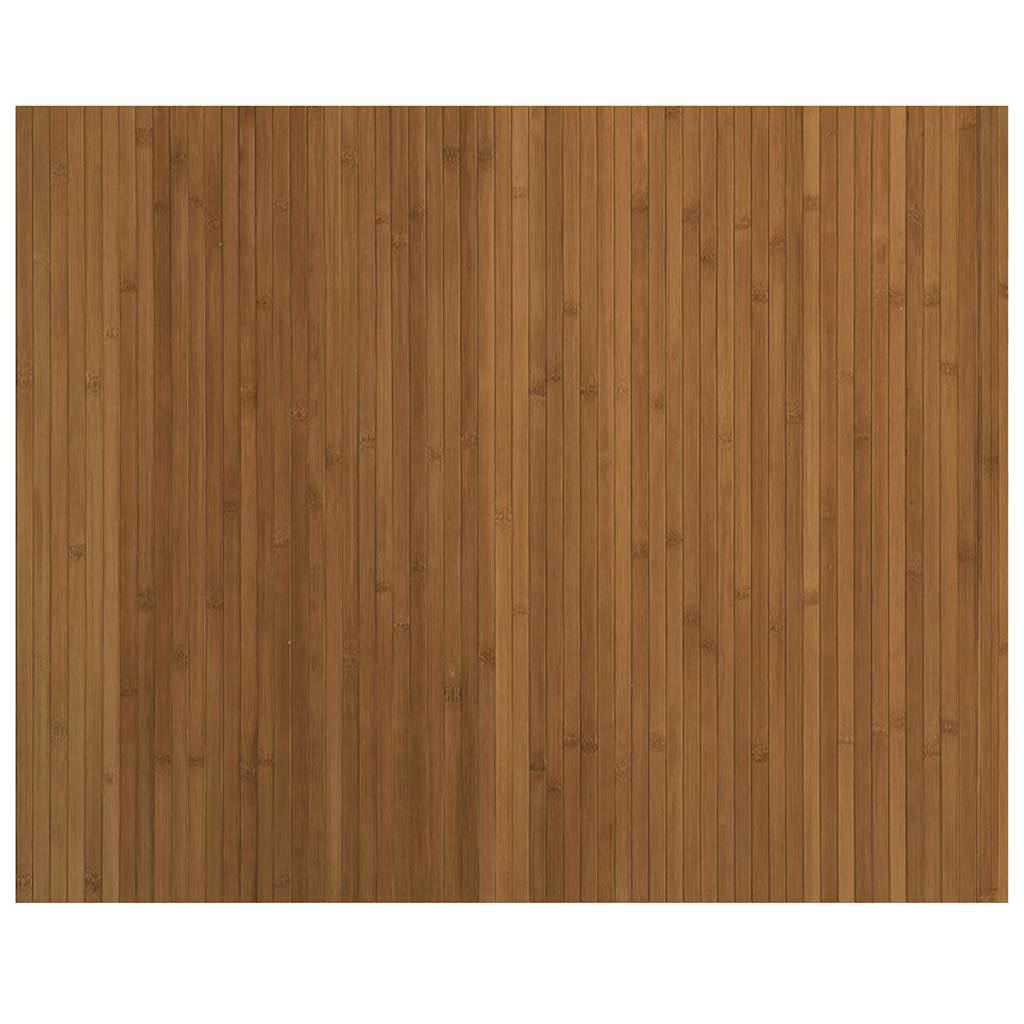Tapis Vidaxl Rectangulaire 80x100 cm Brun