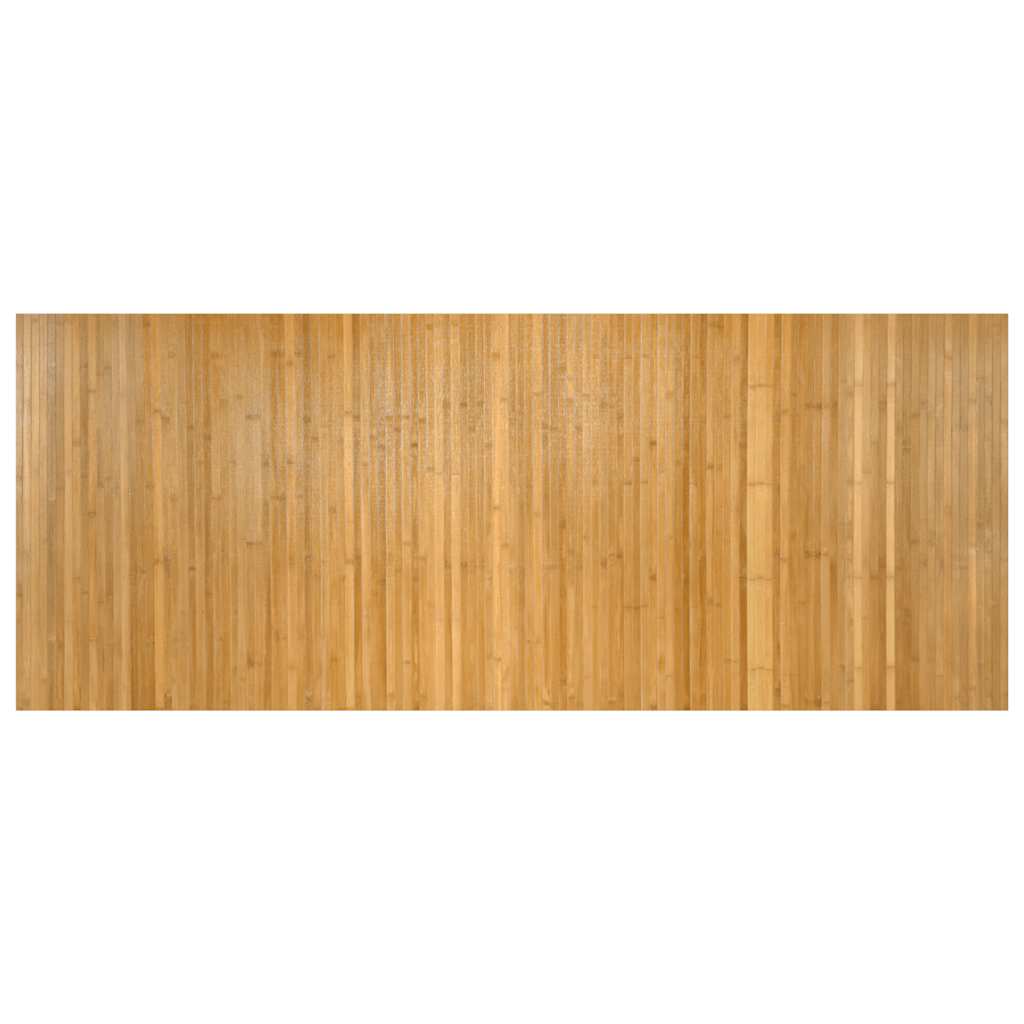 Vidaxx tapis rectangulaire 80x200 cm bambou naturel