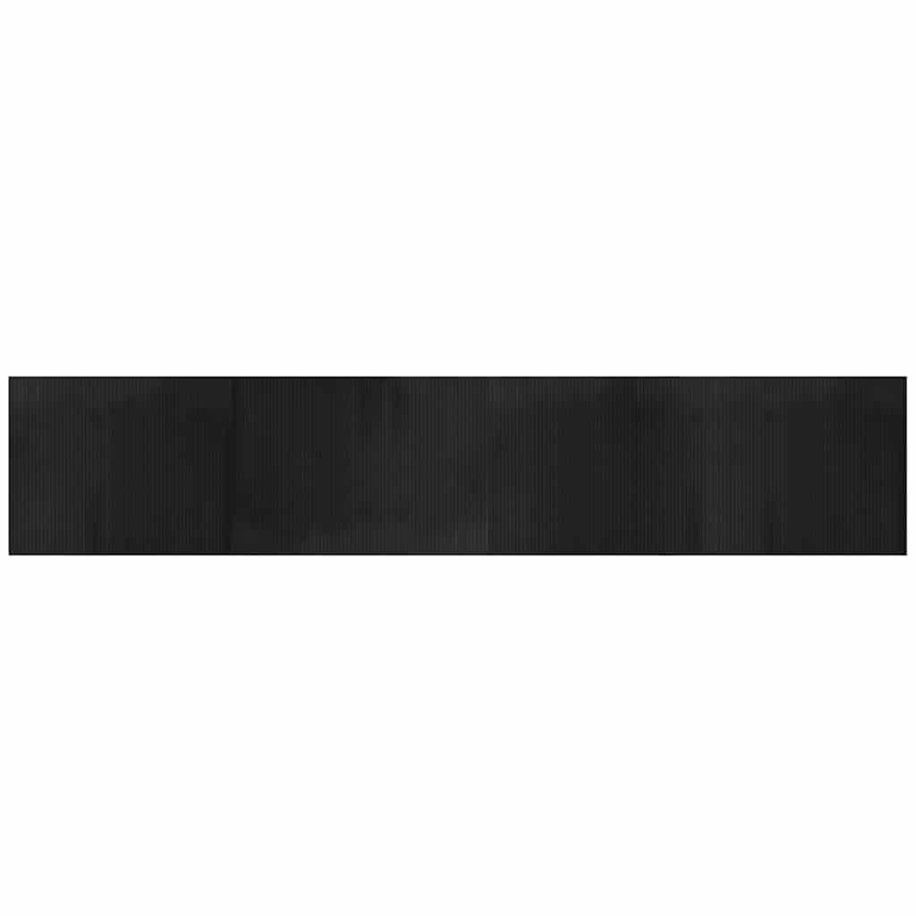 Vidaxl rectangulaire 80x400 cm noir