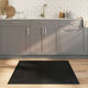 Vidaxx tapis rectangulaire 100x100 cm bambou noir