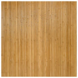 Vidaxx tapis rectangulaire 100x100 cm bambou naturel - afbeelding 2